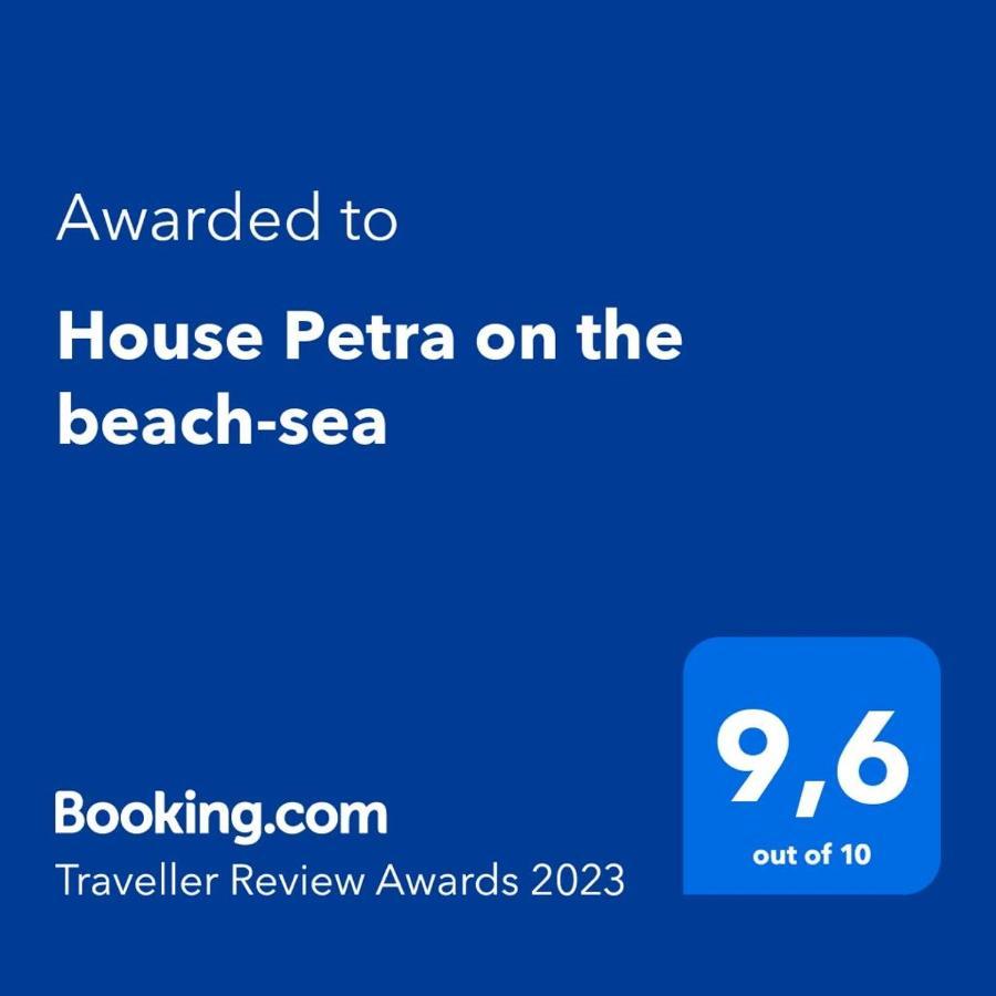 House Petra On The Beach-Sea Cesarica Exterior photo
